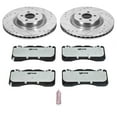 thumbnail image 3 of PowerStop Front Z26 Street Warrior Carbon-Fiber Ceramic Brake Pad and Drilled and Slotted Rotor Kit Fits: FORD Select Models K6811-26, 3 of 9