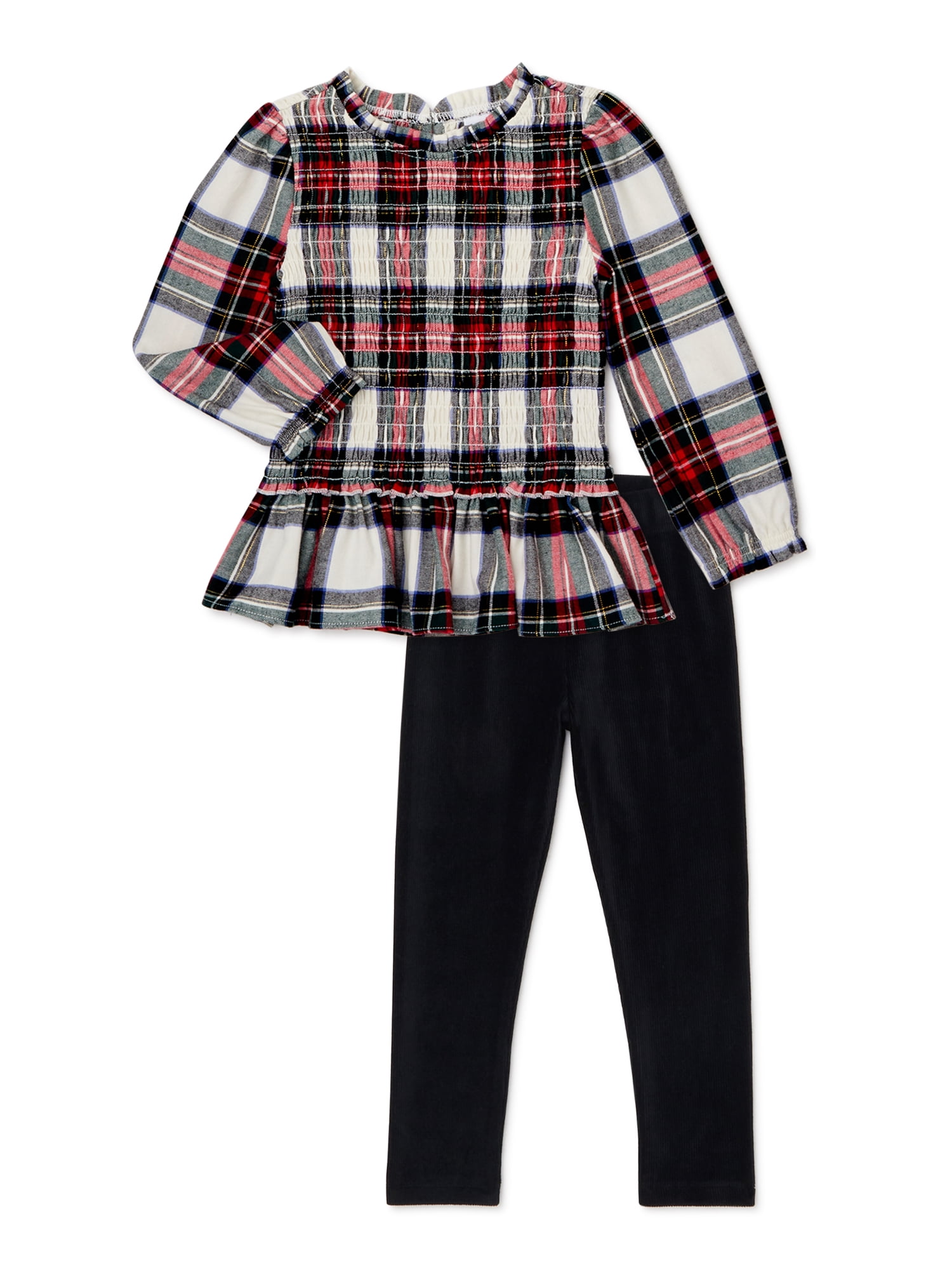 baby tartan leggings