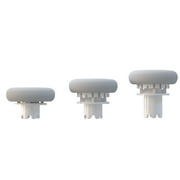 EXknight Controller Freaks for DualSense Edge, Height Adjustable Sticks for PS5 Pro Controller, 1 Low Rise(2 Heights), 1 Mid Rise(4 Heights), 1 High Rise(4 Heights)