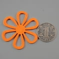 thumbnail image 4 of lionlar Bright Candy Color DIY Craft Assorted Wooden Flower-shape Beads - 50 Pieces for, 4 of 9