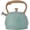 1 PCS Kattle Green, variant on CHUNTIAN Stainless Steel Boil Water Kettle Green Pumpkin Bakelite Handle Half Ball 3L Whistle Induction Cooker Household Kitchen Supplies