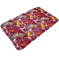 thumbnail image 3 of Bathroom Rugs Non Slip Washable - Retro Multi-Color Cute Parrot Kitchen Mats for Floor, Area Rugs for Entryway Rugs Indoor, Laundry Bathroom Room Door Rug with Rubber Backing 20x31.5in, 3 of 8