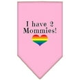 thumbnail image 4 of Pet and Dog Bandana Screen Printed, "I Have 2 Mommies", 4 of 11