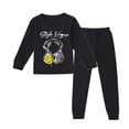 thumbnail image 1 of Comfort Girls Blend Pajama Set Two Piece Sleepwear With Short Sleeve Top And Long Pants For Cozy Nights, 1 of 7