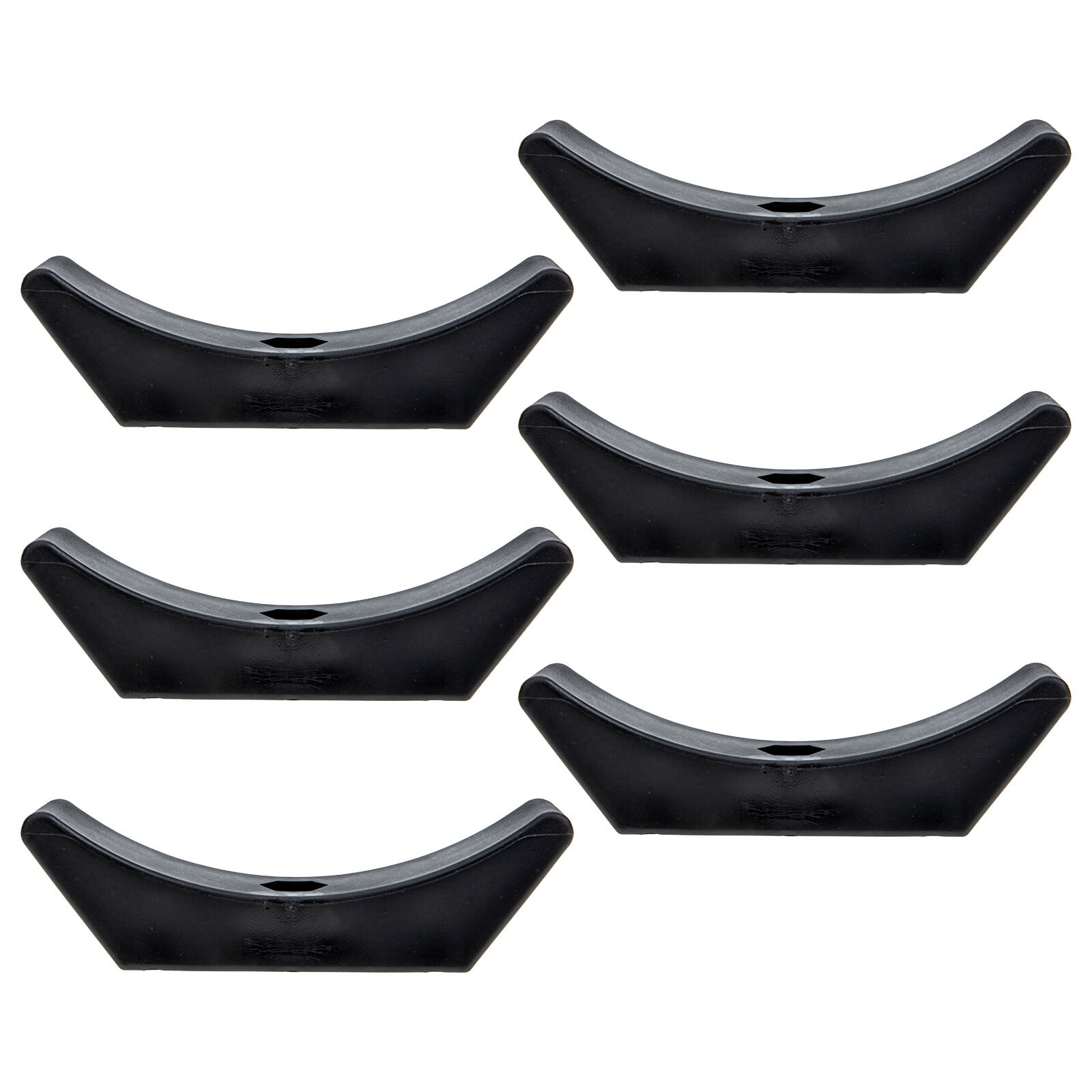 PartyKindom Dumbbell Weight Rack Black PP, Secure Placement, Gym Accessory, 30Pcs