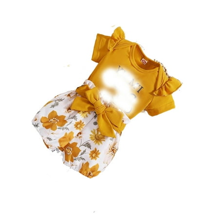 

Cute Round Neck Short Sleeve Multicolor Baby Sets (Baby s)