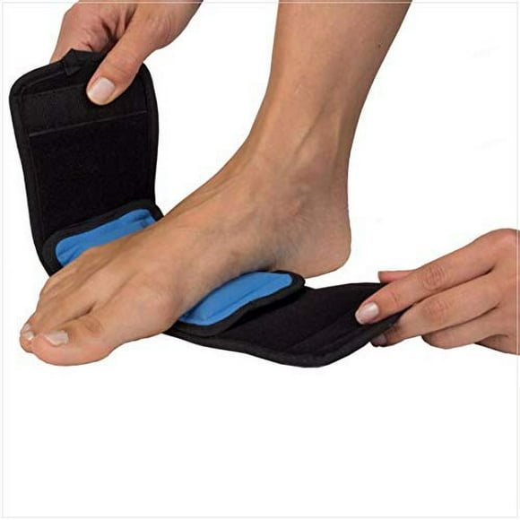 NatraCure Cold Therapy Wrap (Regular) with 14" Strap - Small Reusable Gel Ice Pack Support Compress for Injuries and Pain Relief, Hand, Arch of Foot, Wrist, Elbow, Arthritis, Neuropathy - FBA715 CAT