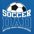 thumbnail image 5 of Wild Bobby, Soccer Dad Better Than a Regular Dad Father's Day Mens Tank Top, Royal, 3X-Large, 5 of 6