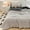 Dark Gray, variant on Temperature-Regulating 3-Piece Dorm Bedding Set for College Students | Machine-Washable Brushed Polyester | All-Season Breathable Essentials