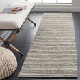 thumbnail image 2 of SAFAVIEH Natura Damion Striped Runner Rug, Grey, 2'3" x 8', 2 of 8