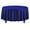 Navy Blue, variant on Exquisite 12 Premium Modern Black Plastic 84" Round Party Tablecloths Waterproof