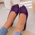thumbnail image 5 of Women's Casual Slip On Ballet Comfortable Low Heel Dress Shoes for Everyday Wear with Versatile Outfit Pairing, 38, 5 of 6