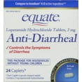 thumbnail image 2 of Equate Anti-Diarrheal Loperamide Hydrochloride Tablets, 2 mg, 24 Count, 2 of 4