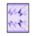 thumbnail image 1 of RYLABLUE Beautiful Blue Purple Kite Fleece Blanket Throws 58x80 inches, 1 of 3