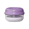 thumbnail image 2 of Elastic Lifting Retainer Box, Portable Mouthguard Storage Case for Braces, Dust-Proof Container for Night Guard, Purple, 2 of 6