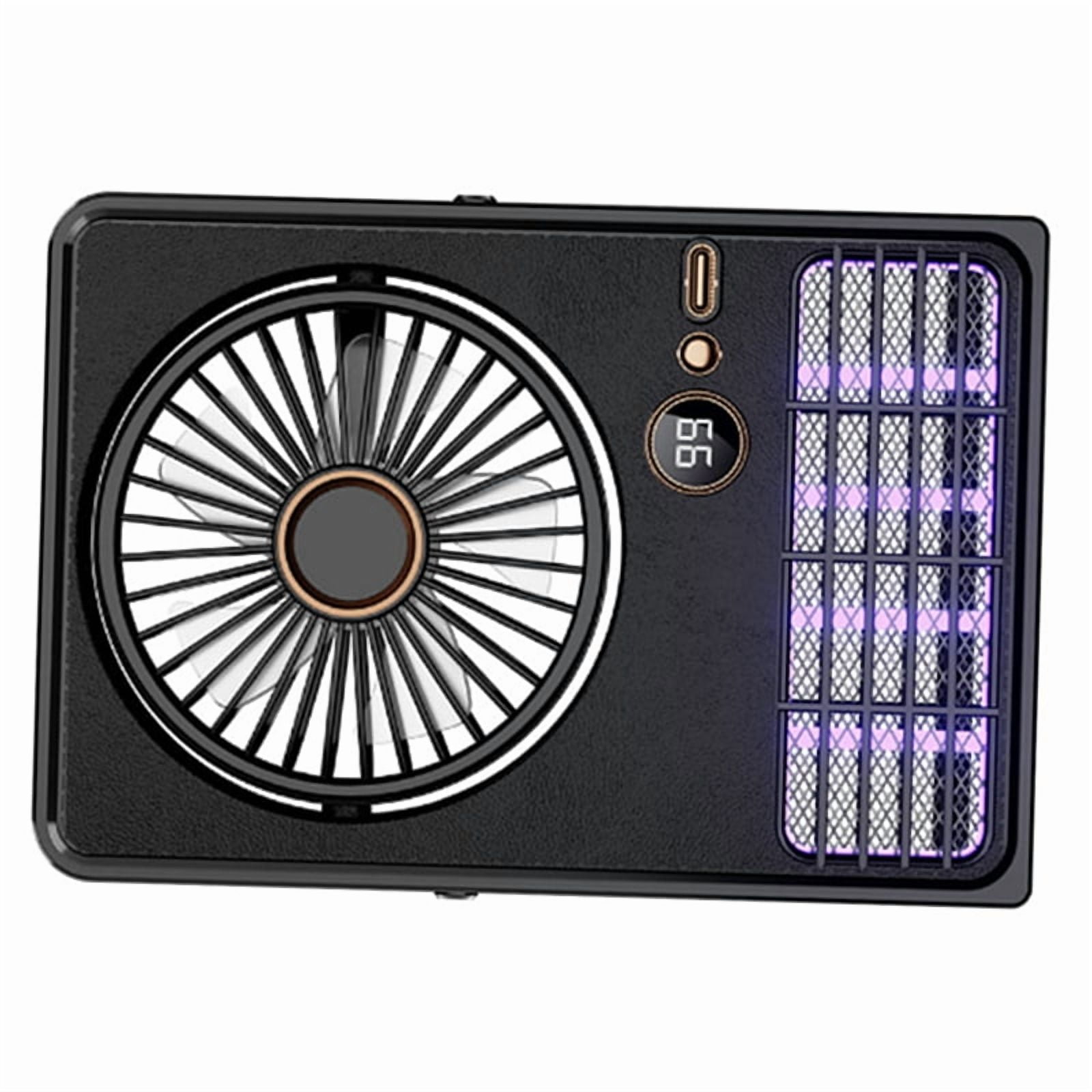 Electric Insect Trap Mosquito Lamp with Fan 2 in 1 Usb Charging Camping Mosquito Repellent Bug Zapper
