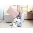 thumbnail image 6 of DOKEHOM 80L Freestanding Laundry Hamper with Handle, Collapsible Large Cotton Storage Basket for Clothes (Pink), 6 of 8