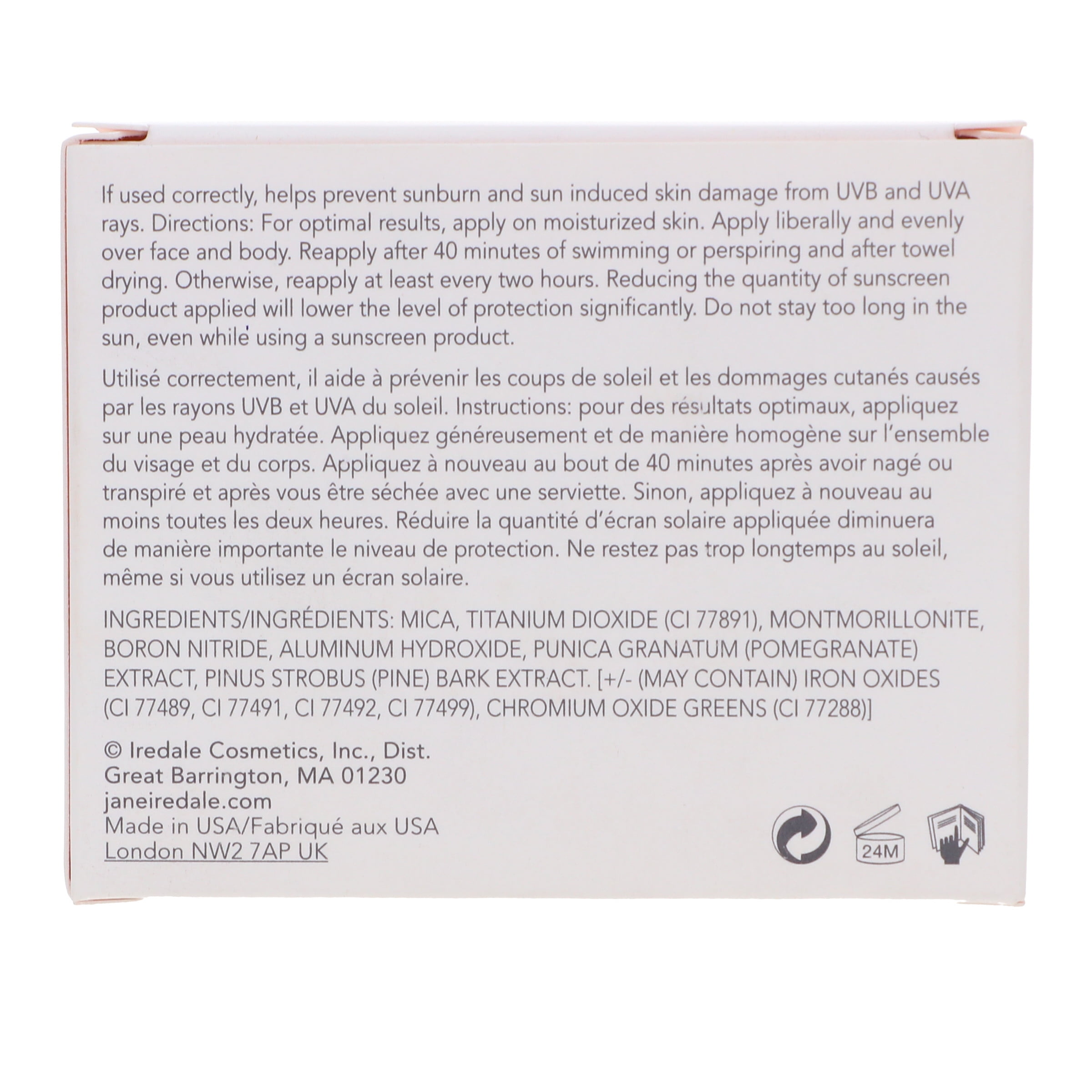 Jane Iredale Powder-Me SPF 30 Dry Sunscreen Refill 3 Ct Nude
