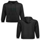thumbnail image 2 of Sudadera con capucha sencilla y refrescante, de algodón agradable para la piel, top casual unisex., 2 of 5