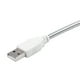 thumbnail image 4 of 5V Flexible Gooseneck Mini USB 28 LED Portable Reading Light Computer Lamp With Switch Blue, 4 of 9