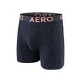 thumbnail image 2 of Aeropostale Mens Boxer Briefs-Cotton Stretch Boxer Briefs Underwear (Navy/Charcoal/Blue/Coral/Black, Medium), 2 of 6