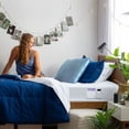 thumbnail image 3 of Bare Home Luxury 1800 Collection Fitted Sheet, Dual Side Pockets, Deep Pocket, Full, White, 3 of 9