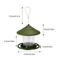 thumbnail image 3 of AZXY Bird Feeder,Hopper Feeder,Wild Bird Feeders Outdoor Clearance,Clear Squirrel Proof Birdfeeders Outside Hanging for Garden Yard, 3 of 8