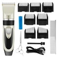 thumbnail image 1 of POINTERTECK Dog Shaver Clipper with 8 Guard Comb Low Noise Rechargeable Electric Pet Hair Shaver Dog Clipper Trimmer Portable with Shears Brush Comb for Pets Dogs, 1 of 8
