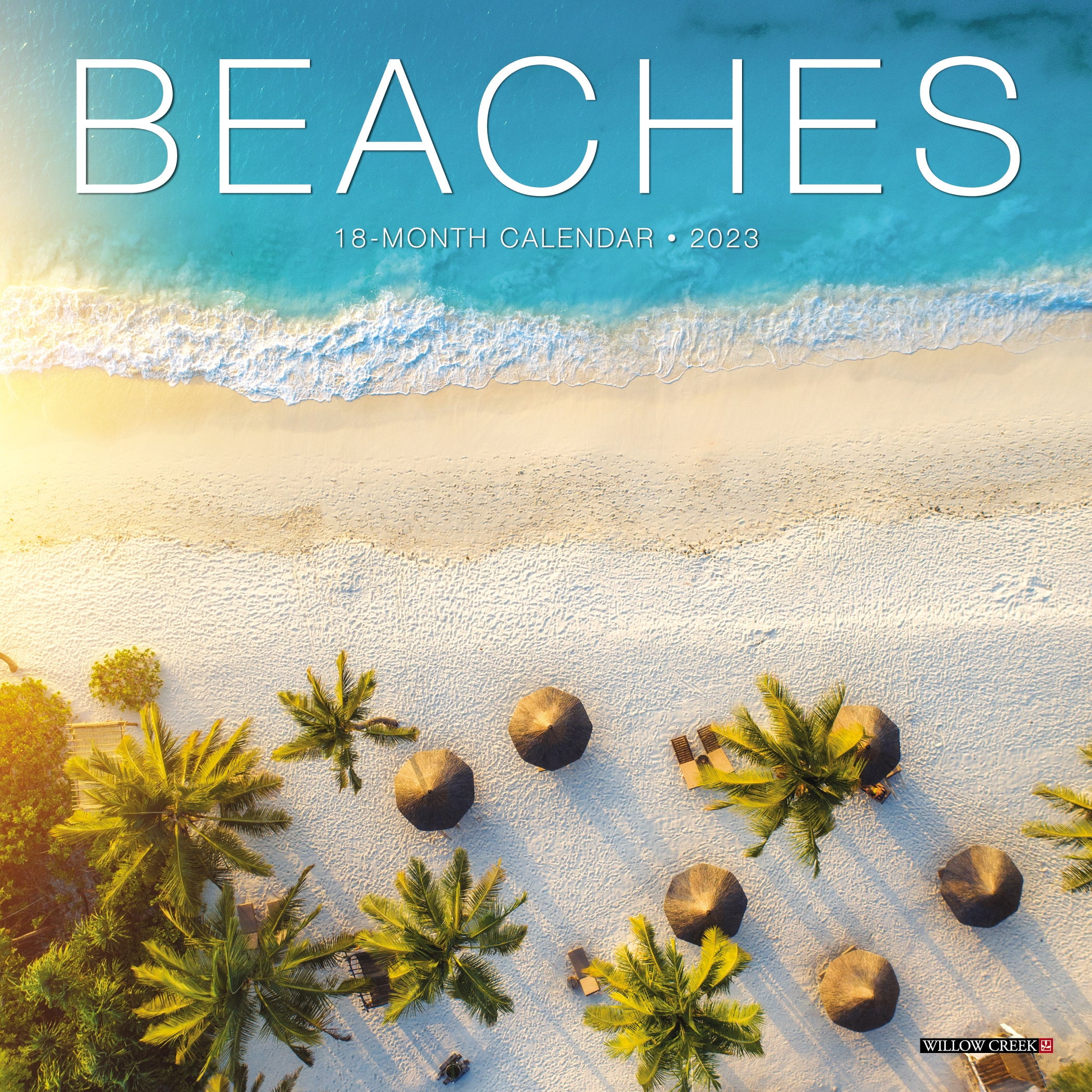 Beaches 2023 Mini Wall Calendar - Walmart.com
