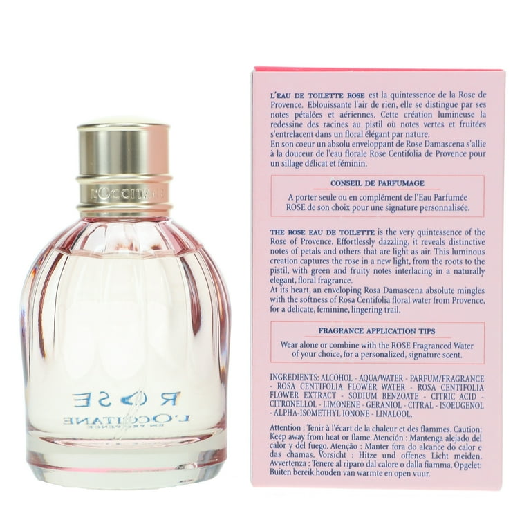 L'Occitane Rose Eau De Toilette 1.6 oz - Walmart.com