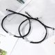 thumbnail image 3 of ShiYe toys store Piezas Pulsera de Cruz de la Amistad Pulsera Trenzada de Cuerda Negra Pulsera de Cruz Ajustable Pulseras de Pareja a Juego Hechas a Mano para Mujeres Hombres Hermano Kabbalah Strand P, 3 of 5