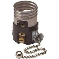 Leviton Light Bulb Socket C21-19980-00M Pull Chain Interior Socket - 250V 660W