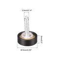 thumbnail image 2 of Tornillos para Espejo Unique Bargains 14mm 10uds Latón Negro, 2 of 5
