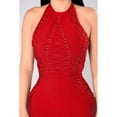 thumbnail image 2 of Hybrid & Company Women’s Sexy Bodycon Stretch Knee Length Midi Bandage Dress, 2 of 4