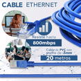 thumbnail image 2 of Cable de Red Ethernet 20 metros Categoría CAT 6 Bianbir Azul 20 metros, 2 of 4