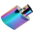 thumbnail image 5 of Tail Throat,Colorful Exhaust Tip Tail Stainless Steel Tail Throat Inlet Outlet Tip Meticulously Designed, 5 of 5