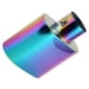 thumbnail image 5 of Tubo de escape colorido, tubo de garganta de cola, acero inoxidable 304, colorido, entrada de 2,1 pulgadas, accesorio Universal para coche, 5 of 8