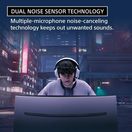 Sony - INZONE H9 Wireless Noise Canceling Gaming Headset - White