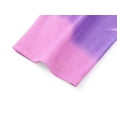 thumbnail image 6 of Beezizac Girls Pajamas Tie Dye Pink & Purple Let Me Sleep Long Sleeves Set Cozy Comfy 2-Piece Winter Outfit Kid Size 6, 6 of 7