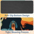 thumbnail image 4 of Dachshund Square Mouse Pad, 8.3x9.8 Inch, Non-Slip Rubber Bottom, Printed Desk Mat for Office and Gaming, 4 of 6
