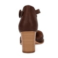 thumbnail image 3 of Women  T-Strap Dress Shoes with Block Heels  Low-Cut Sandals with Stacked Block Heels, 3 of 5