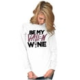 thumbnail image 4 of Valentines Day Funny Wine Lovers Women's Long Sleeve T Shirt Brisco Brands M, 4 of 6