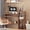 Brown, variant on Computer Desk with Keyboard Tray and Bookshelf, 26''Home Office Desk for Space Saving, Small Home Laptop Notebook Computer Desk with Square Shelves Computer Writing Desk
