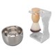 thumbnail image 2 of 3 PCS Men Shaving Brush Set Acrylic Brush Holder Bubble Bowl Nylon Bristle Brush Kit, 2 of 5