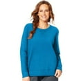 thumbnail image 3 of Just My Size Womens Plus-Size V-Notch Sweatshirt, 3 of 3