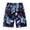 White, variant on Men's Printed Beach Shorts Drawstring Waist Casual Vacation Shorts Summer Beach Pool Bottoms for Men,Green,XL
