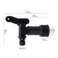 thumbnail image 1 of GLFILL Robinet de Vidange pour Réservoir d'Eau Fraîche Adapté pour Véhicule Récréatif Bateau Véhicule Récréatif Van Robinet de Vidange Remplacement de Voiture, 1 of 2