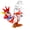 Clear, variant on Lynono Co.,Ltd Glass Crowned Roosters Figurine HandcraftedAn1ma1Small Landscape House Decors