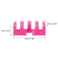thumbnail image 2 of Uxcell Badminton Stringing Racquet Load Spreader Adapter Stringing Machine Tool, Pink 4 Pack, 2 of 6