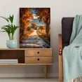 thumbnail image 5 of Qisvanset 12x16 Inch Vintage Red Steam Train Canvas Print Wall Art, 5 of 5